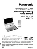 Panasonic DVD-LV60 Bedienungsanleitung