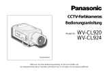 Panasonic WVCL920_SERIES Bedienungsanleitung