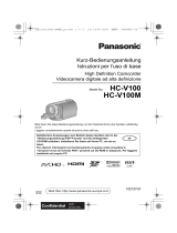 Panasonic HCV100MEG Bedienungsanleitung
