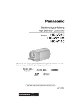Panasonic HC-V210 Bedienungsanleitung