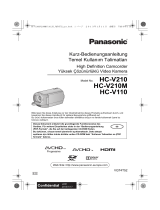 Panasonic HCV210MEG Bedienungsanleitung