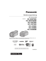 Panasonic HCVX989EG Bedienungsanleitung