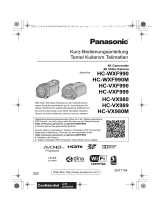 Panasonic HC-VX980 Bedienungsanleitung