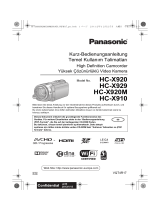 Panasonic HC-X929 Bedienungsanleitung