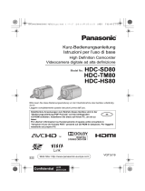 Panasonic HDCSD80EG Bedienungsanleitung
