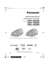 Panasonic HDCSD300 Bedienungsanleitung