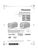 Panasonic HDCSD66 Bedienungsanleitung