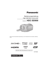 Panasonic HDCSD800EG Bedienungsanleitung