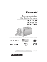 Panasonic HDCSD90EG Bedienungsanleitung