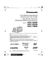 Panasonic HDC-SD90 Bedienungsanleitung