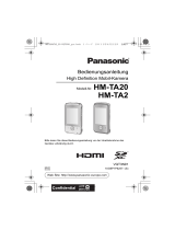 Panasonic HMTA2EG Bedienungsanleitung