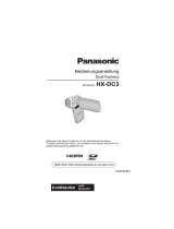 Panasonic HXDC3EF Bedienungsanleitung