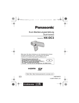 Panasonic HXDC3EG Bedienungsanleitung