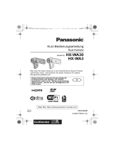 Panasonic HXWA3EG Bedienungsanleitung
