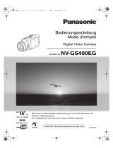 Panasonic NV-GS400EG Bedienungsanleitung