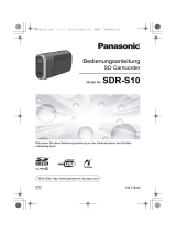 Panasonic SDRS10 Bedienungsanleitung