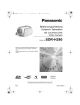 Panasonic SDRH280 Bedienungsanleitung