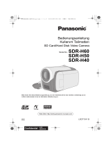 Panasonic SDR-H40 Bedienungsanleitung