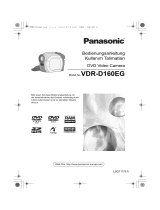 Panasonic vdr d 160 eg Bedienungsanleitung