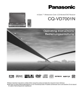 Panasonic CQVD7001N Bedienungsanleitung
