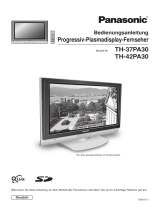 Panasonic TH42PA30E Bedienungsanleitung