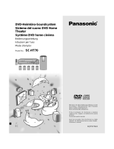 Panasonic SCHT70 Bedienungsanleitung