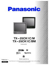 Panasonic TX25CK1CM Bedienungsanleitung