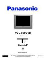 Panasonic TX25PX1D Bedienungsanleitung