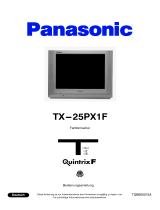 Panasonic TX25PX1D Bedienungsanleitung