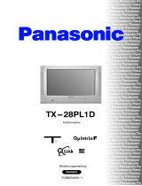Panasonic TX28PL1D Bedienungsanleitung