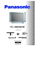 Panasonic TX29E40DM Bedienungsanleitung