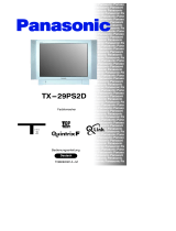 Panasonic TX29PS2D Bedienungsanleitung