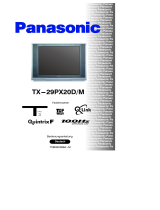 Panasonic TX29PX20DM Bedienungsanleitung