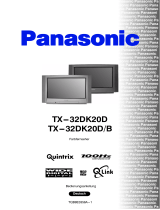 Panasonic TX32DK20DB Bedienungsanleitung