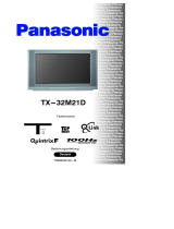 Panasonic TX32M21D Bedienungsanleitung