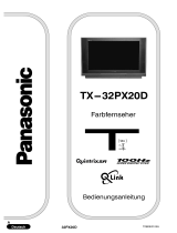 Panasonic TX32PX20D Bedienungsanleitung