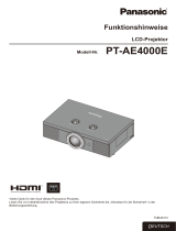 Panasonic PTAE4000 Bedienungsanleitung