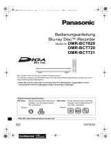 Panasonic DMR-BCT820 Bedienungsanleitung