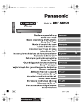 Panasonic DMP-UB900 Bedienungsanleitung