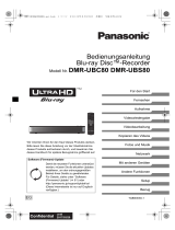 Panasonic DMRUBS80EG Bedienungsanleitung