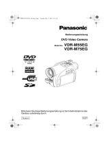 Panasonic VDRM75EG Bedienungsanleitung