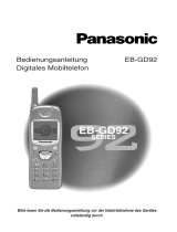 Panasonic EBGD92 Bedienungsanleitung