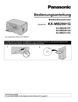 Panasonic KXMB2001G Bedienungsanleitung