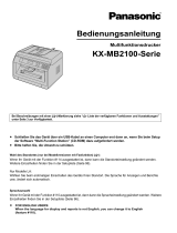 Panasonic KXMB2130G Bedienungsanleitung