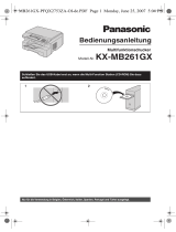 Panasonic KXMB261GX Bedienungsanleitung