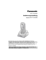 Panasonic KXTCA255CE Bedienungsanleitung