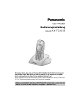 Panasonic KXTCA155CE Bedienungsanleitung