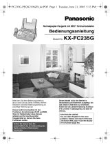 Panasonic KX-FC235G Bedienungsanleitung