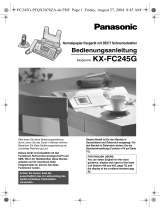 Panasonic KXFC245G Bedienungsanleitung