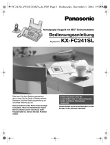 Panasonic KXFC241SL Bedienungsanleitung